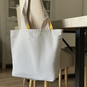 Tote Bag “Shopper” Gris